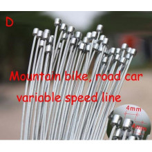 Road bike MTB Bike Fixed Gear Bicycle Brake Line Shift Shifter Gear Brake Cable Sets Core Inner Wire Silver Steel Speed line